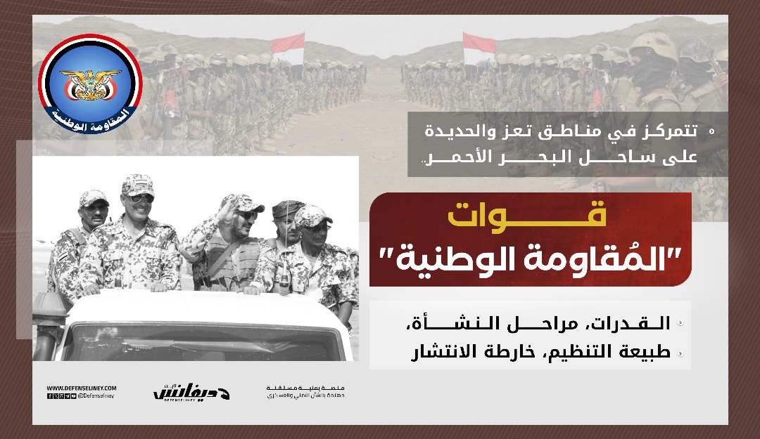 قوات "المقاومة الوطنية".. القدرات، مراحل النشأة، طبيعة التنظيم، خارطة الانتشار