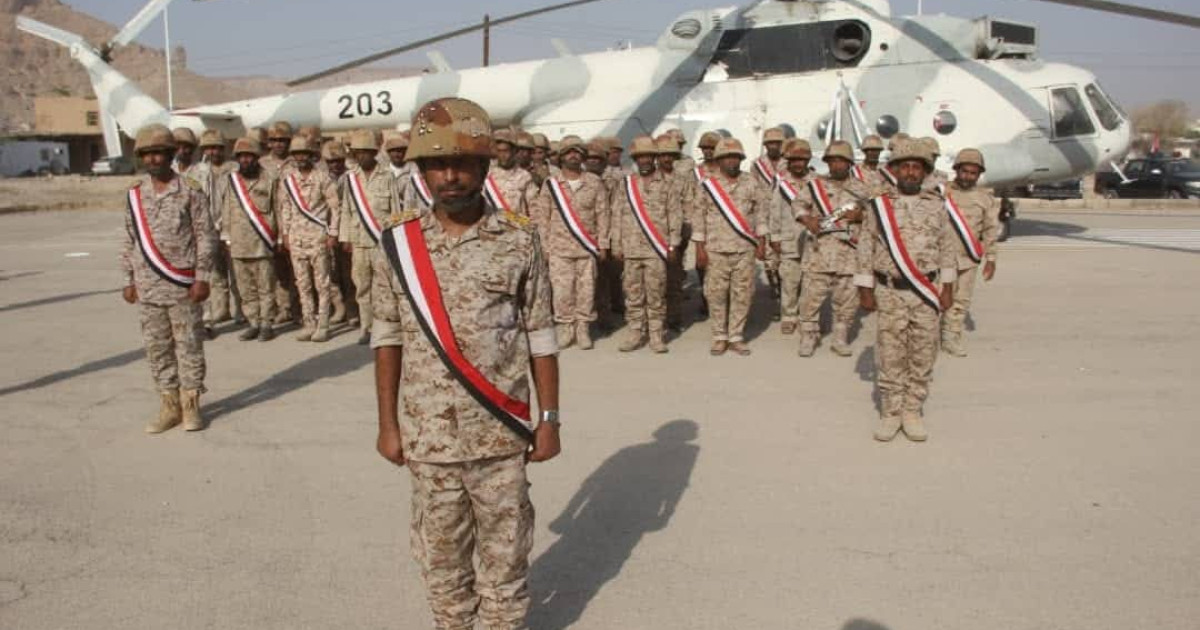 دمج آخر ألوية القوات الجوية اليمنية في قوات أمنية بحضرموت
