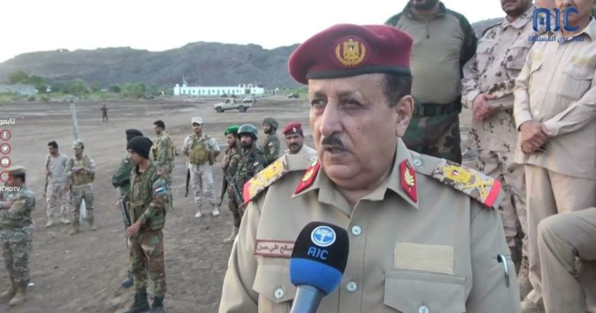 صالح حسن اليافعي.. رئيس أركان قوات الانتقالي المدعومة إماراتيا